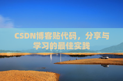 CSDN博客贴代码,分享与学习的最佳实践